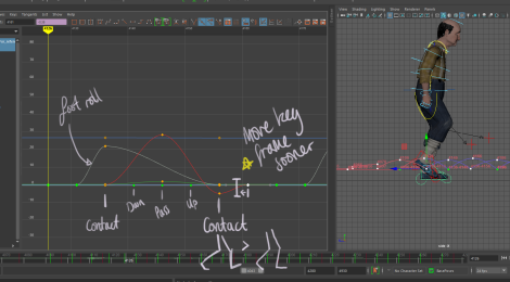 Animation Blocking and In Betweens